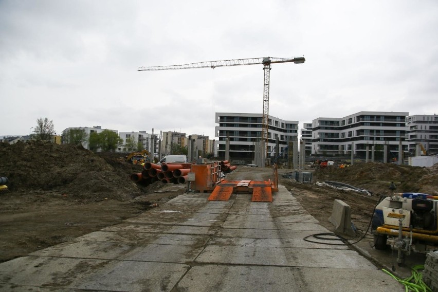 Kraków. Trwa rozbudowa największego centrum handlowego na Ruczaju [ZDJĘCIA]