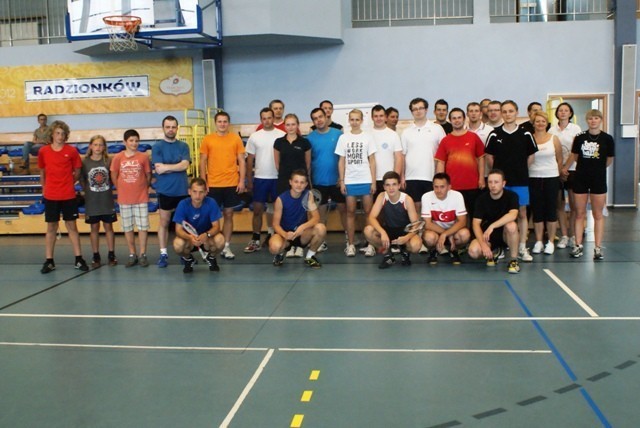 Wakacyjny Turniej Badmintona 2013 w Radzionkowie