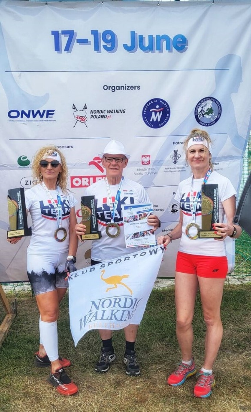 Łącznie z Klubu Sportowego Nordic Walking Bełchatów...