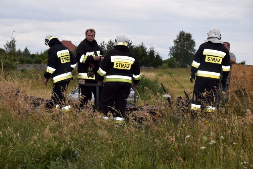 Pożar budynku gospodarczego w Jankówku