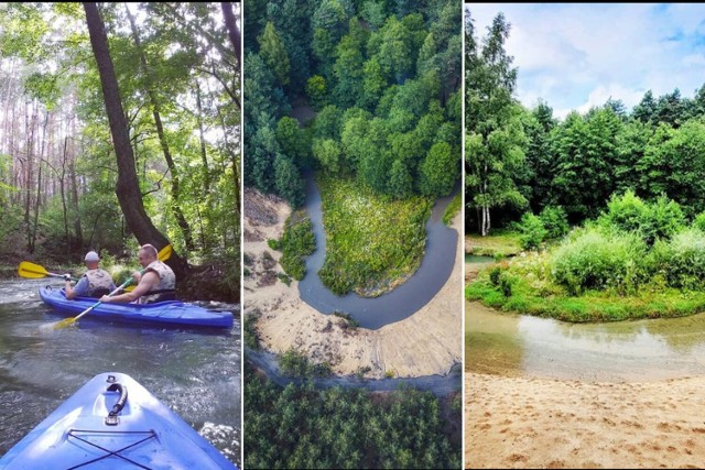 Wspomnienie rzeki Sztoły w Bukownie na Instagramie