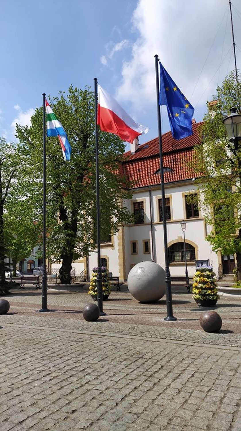 Dzień Flagi w Twardogórze (ZDJĘCIA i FILM - panorama miasta)