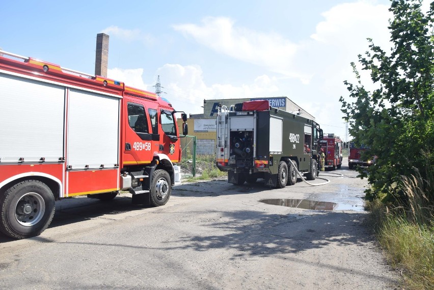 W Malborku pożar w firmie produkcyjnej przy al. Wojska Polskiego, w gm. Nowy Staw ogień na polach [ZDJĘCIA]