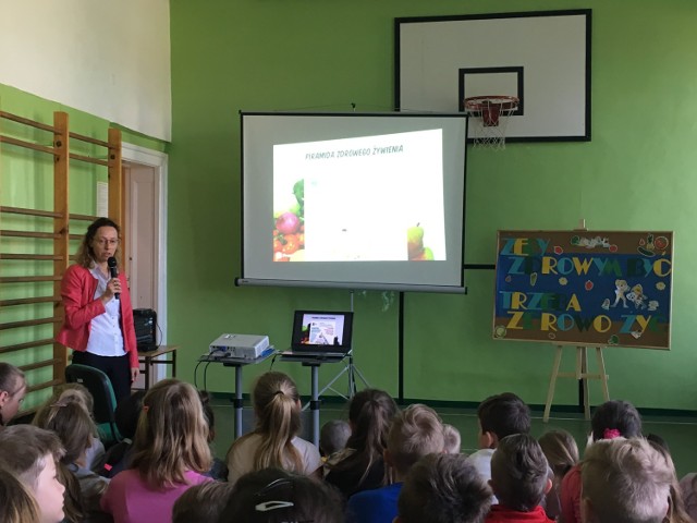 Szkoła Podstawowa w Oleśnicy zorganizowała "Tydzień Zdrowia"