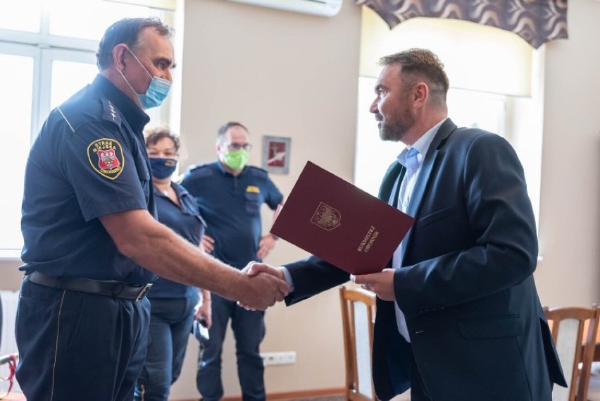 Andrzej Strugała pełni funkcję Zastępcy Komendanta Straży Miejskiej w Obornikach