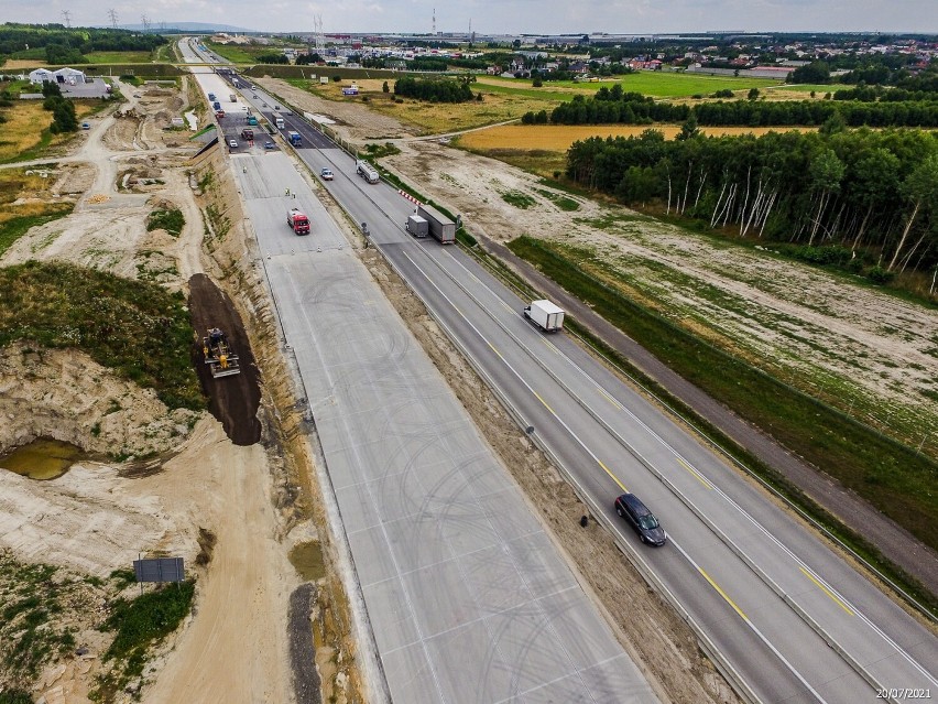 Budowa A1 na odcinku Radomsko - granica woj. śląskiego. Jak...