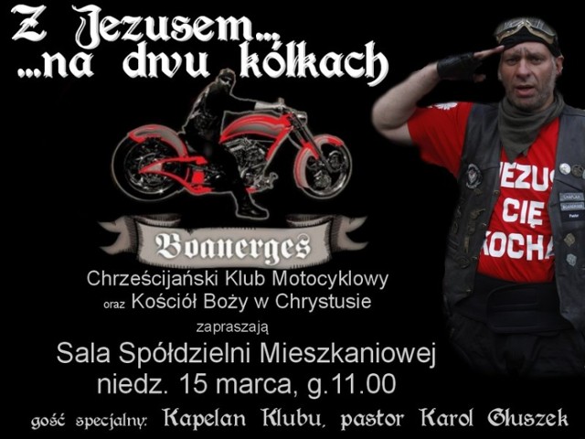 Chrześcijański Klub Motocyklowy z "Jezusem na dwóch kółkach"