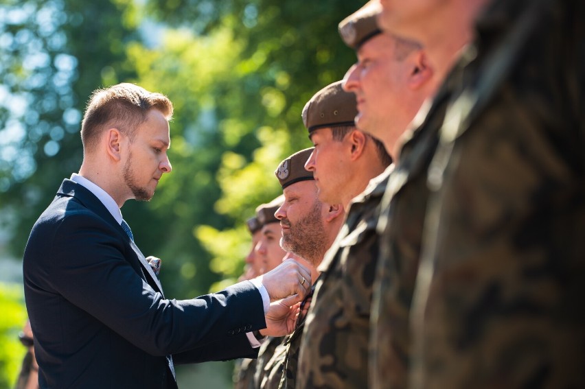 Uroczyste złożenie przysięgi i piknik patriotyczno-wojskowy  w Pajęcznie