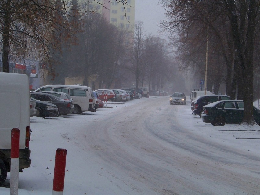 Zima przyszła do Rzeszowa
