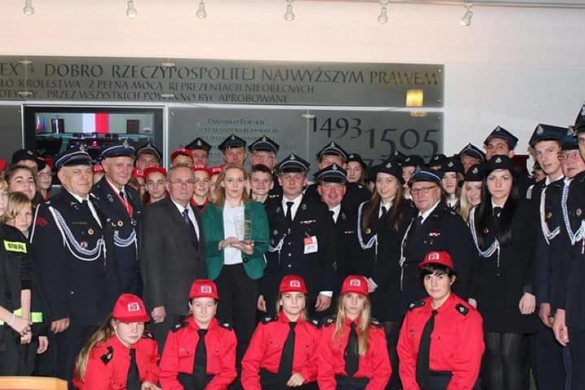 Strażacy z OSP Smolice z wizytą w Warszawie [ZDJĘCIA]