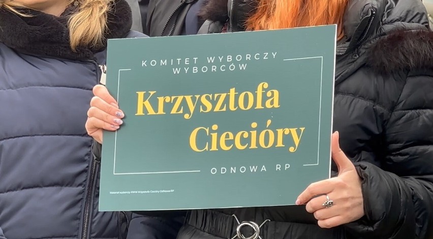 Krzysztof Ciecióra, kandydat na prezydenta Radomska mówił o...