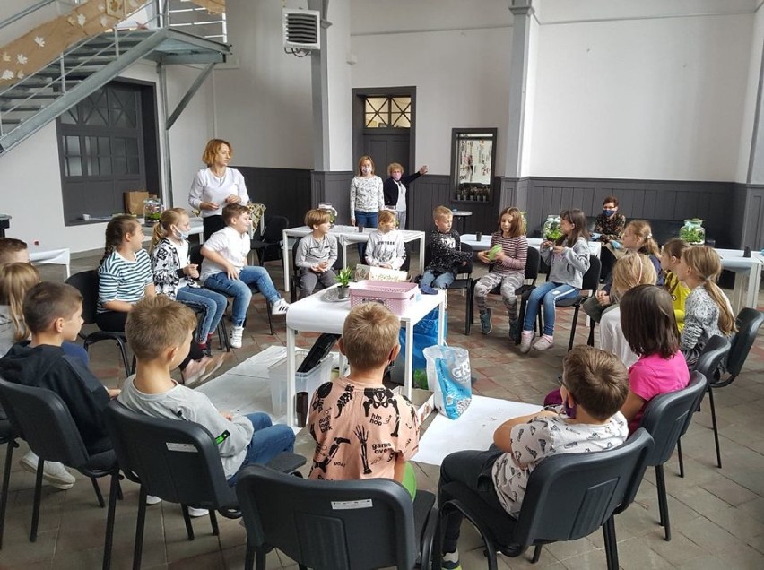 Uczniowie z Bieniądzic i Kurowa wzięli udział w warsztatach...