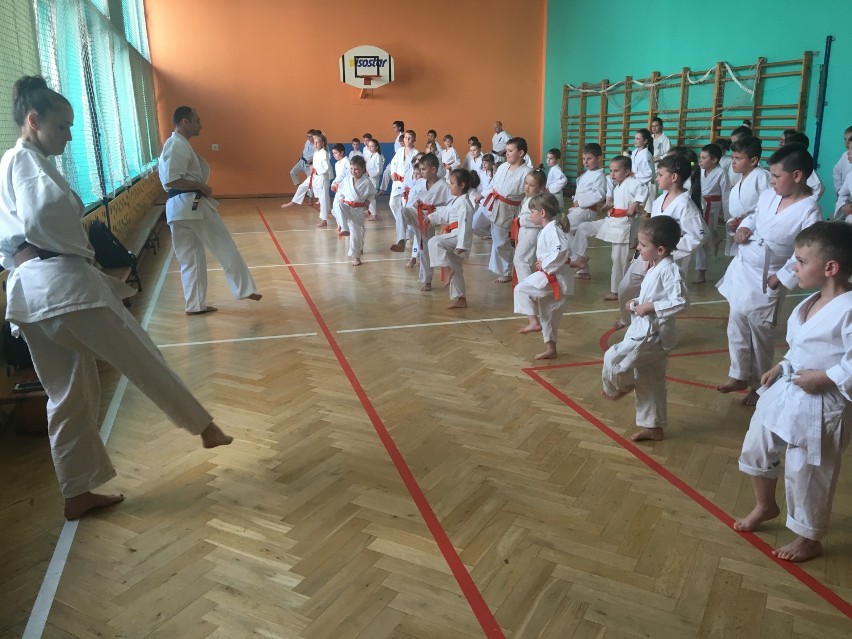 Egzamin karate w Kaliszu