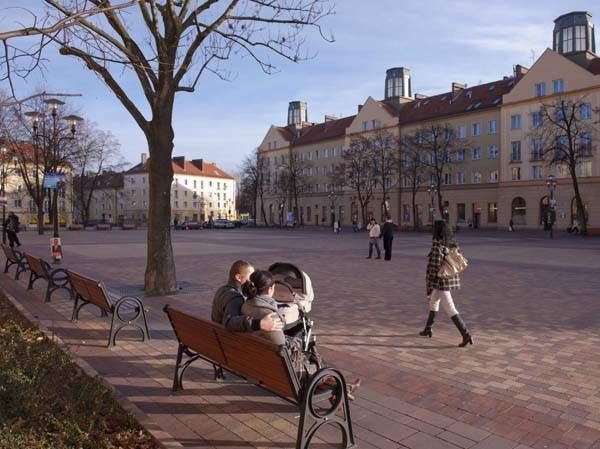 Odnowiony plac Baczyńskiego to jedno z najpiękniejszych...