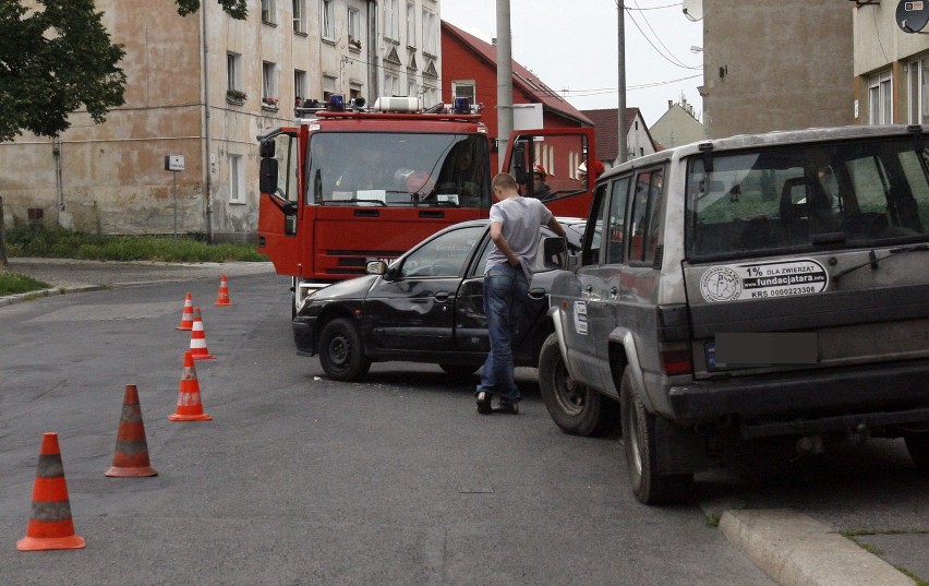 Legnica: Wypadek na Działkowej (ZDJĘCIA)