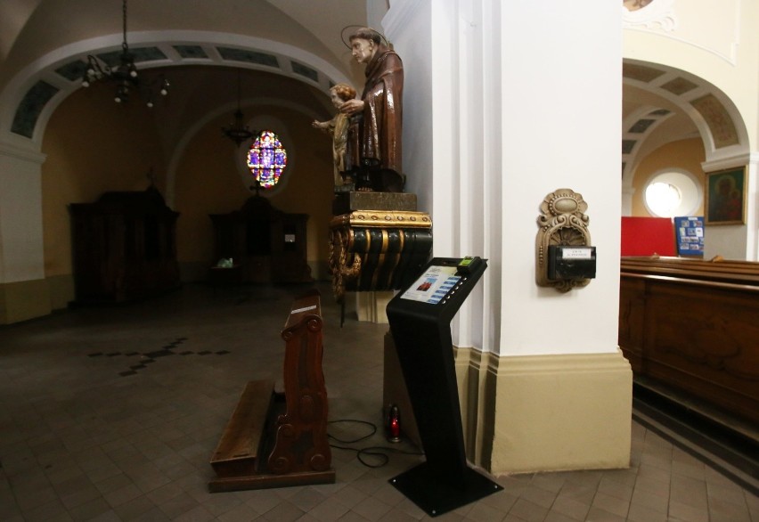 Ofiaromat w kościele św. Anny w Nikiszowcu