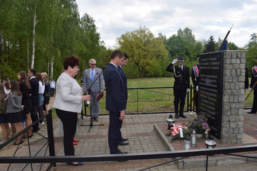 Mieszkańcy gminy Dobrzyń nad Wisłą uczcili  74. rocznicę zakończenia II wojny światowej [zdjęcia]