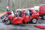 KRÓTKO: Wypadek na DW 908 pomiędzy Kaletami a Sośnicą. Cztery osoby ranne [ZDJĘCIA]