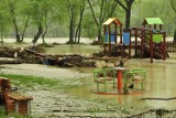 Powódź w Pieninach. Krościenko i Szczawnica liczą straty