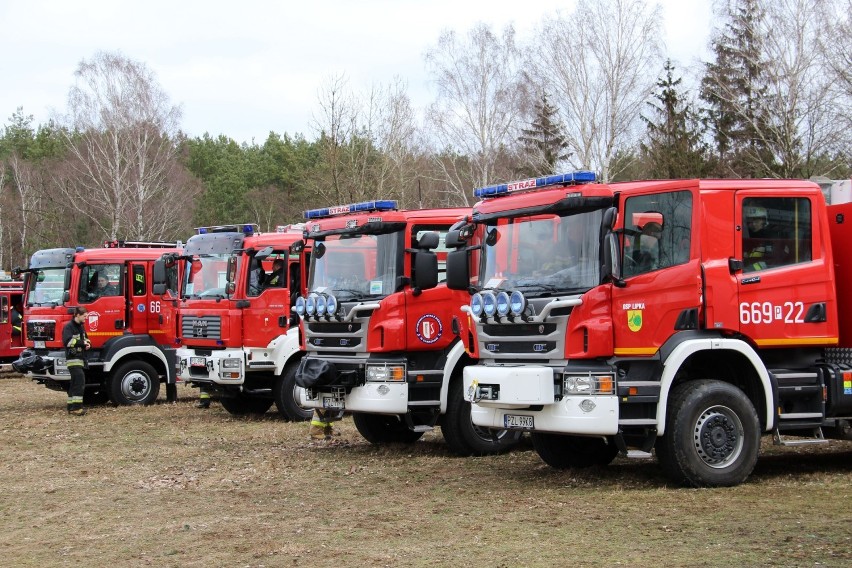 Międzywojewódzkie ćwiczenia strażackie "Bory Kujańskie 2019"