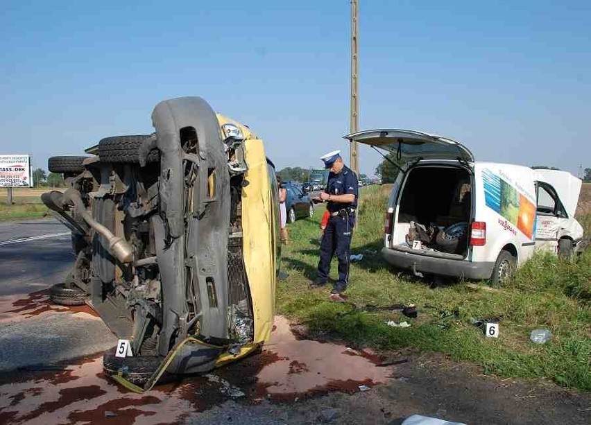 Wypadek w Kończewicach