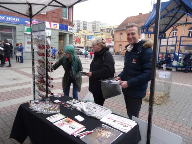 Obrońcy zwierząt w Pile