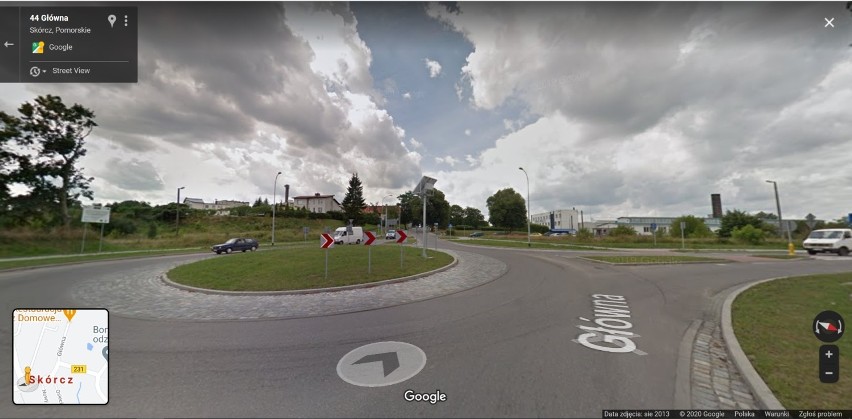 Skórcz w w Google Street View. Mieszkańcy uwiecznieni przez kamery Google'a 