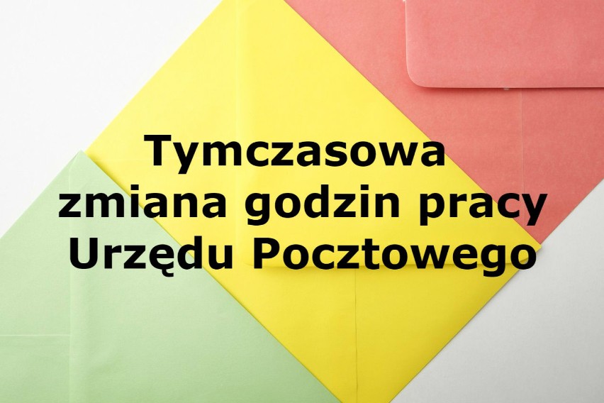 Zbąszyń: Poczta Polska, tymczasowo zmienia godziny urzędowania  AKTUALIZACJA                                                              
