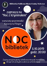 WOLSZTYN: Biblioteka Publiczna Miasta i Gminy Wolsztyn zaprasza na "Noc z kryminałem"