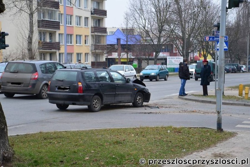 Wypadek przy ul. Piaskowej w Puławach