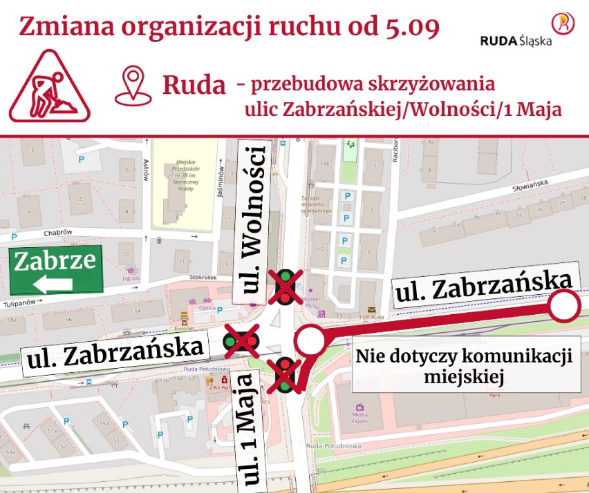 Rozpoczyna się modernizacja ul. Wolności - Ruda Śląska znów zostanie rozkopana - mieszkańcy nie są zachwyceni