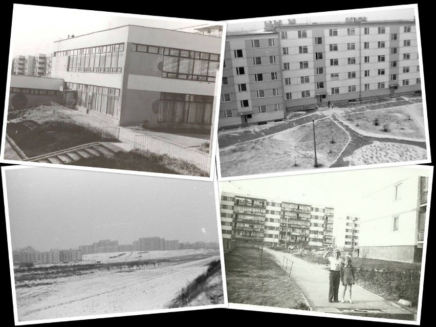 Tak wyglądało osiedle Bocianek w Kielcach ponad 40 lat temu....
