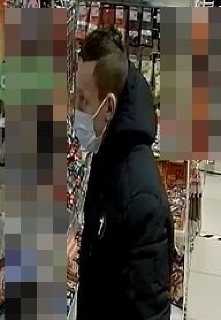 Puławy: Policja publikuje wizerunek złodzieja portfela i prosi o pomoc