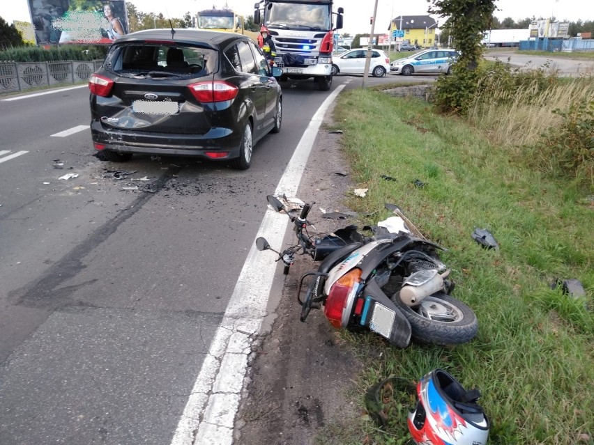 KONIN: Tragiczny poniedziałek. Jedna ofiara śmiertelna oraz trzy osoby poszkodowane w trzech wypadkach