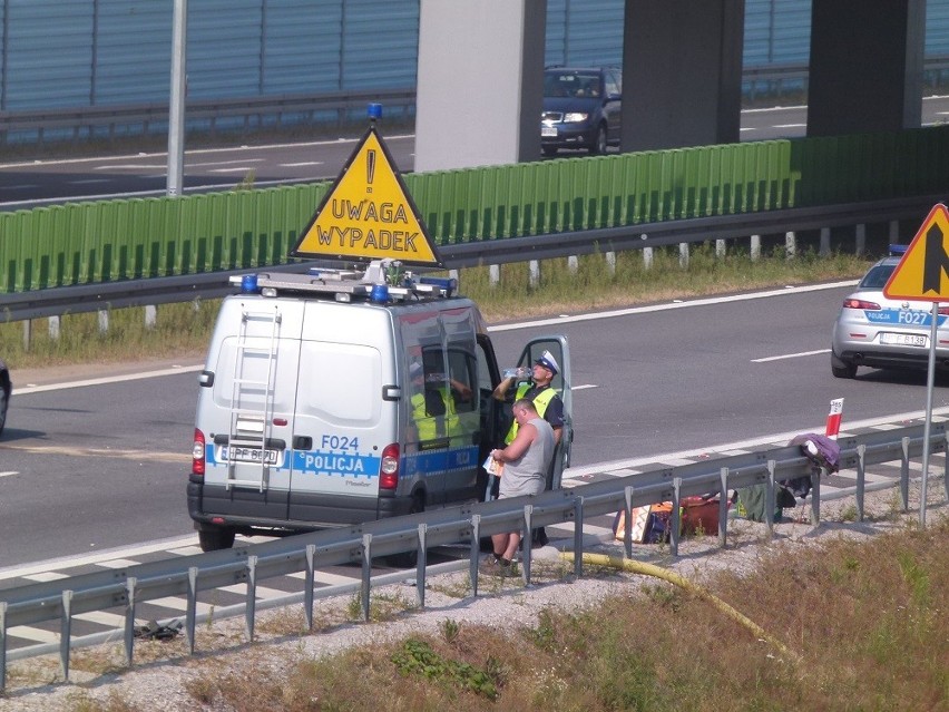 Na A2 wjechał pod prąd po pijanemu (FOTO)