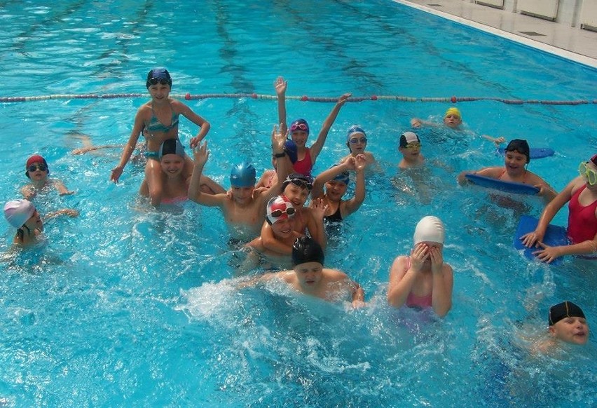 Promocja na basenie w Wodzisławiu