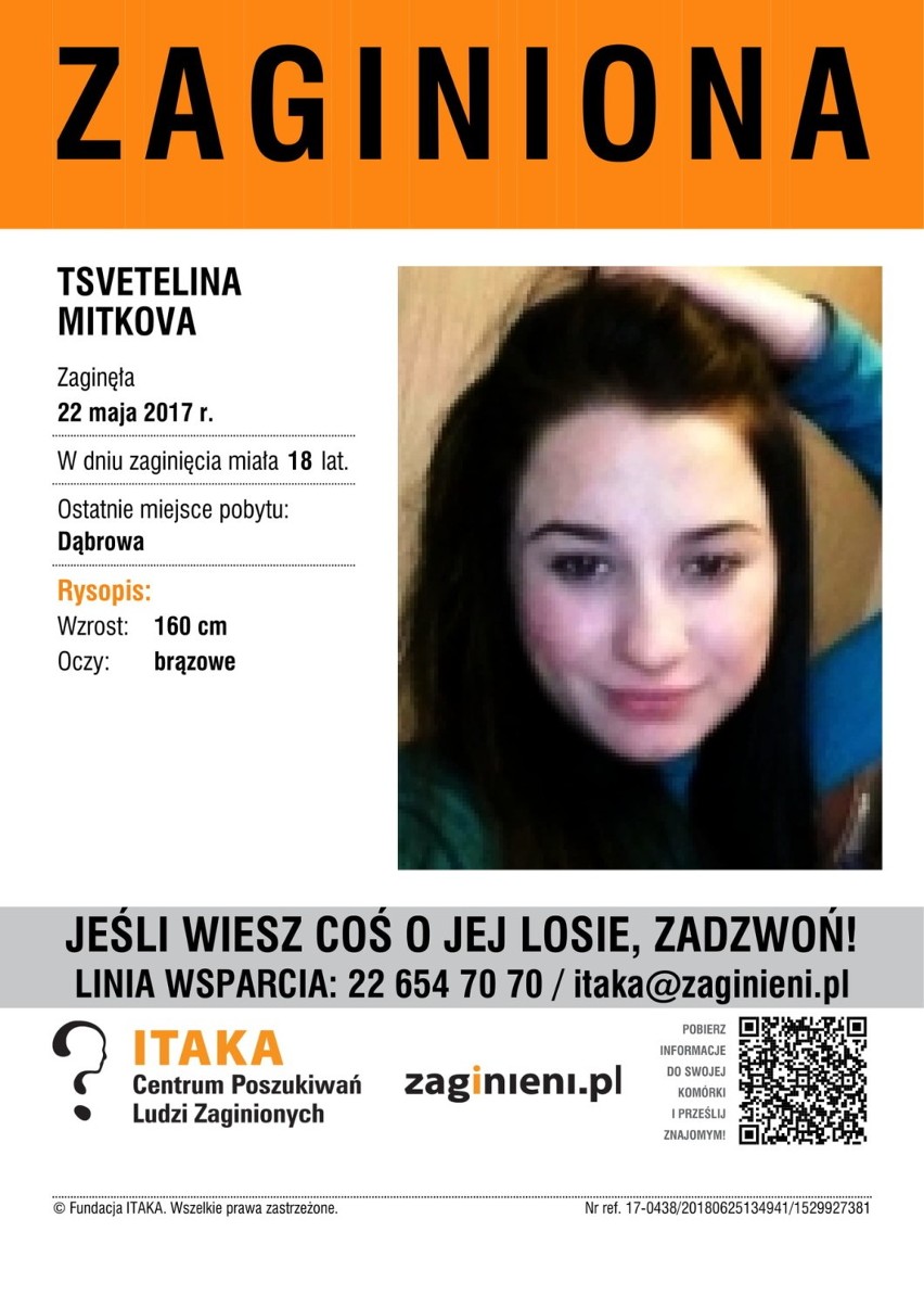 Tsvetelina Mitkova

Aktualny wiek: lat 19
Data zaginięcia:...