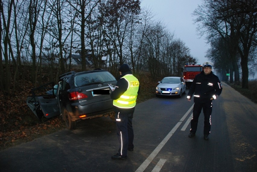 Wypadek na trasie Sąpolno-Przechlewo, 4.12.2014