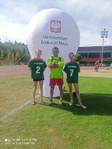 Reprezentując szkołę z Leśnic i klub Tęcza Nowa Wieś wywalczyły start w finale Nadziei Olimpijskich 