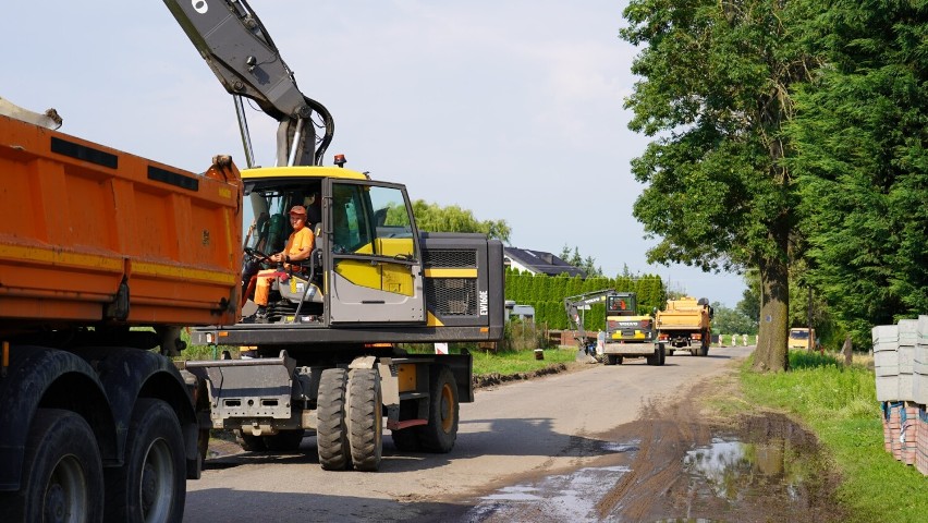 Przebudowa drogi powiatowej Szamotuły – Górka właśnie się rozpoczęła 