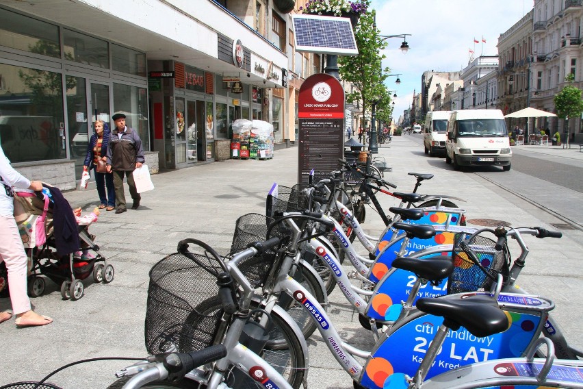 Będą kolejne stacje roweru miejskiego w Łodzi