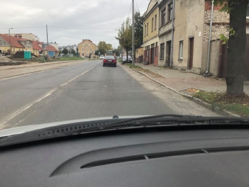 Koszmarny stan jezdni na ulicy Wolsztyńskiej