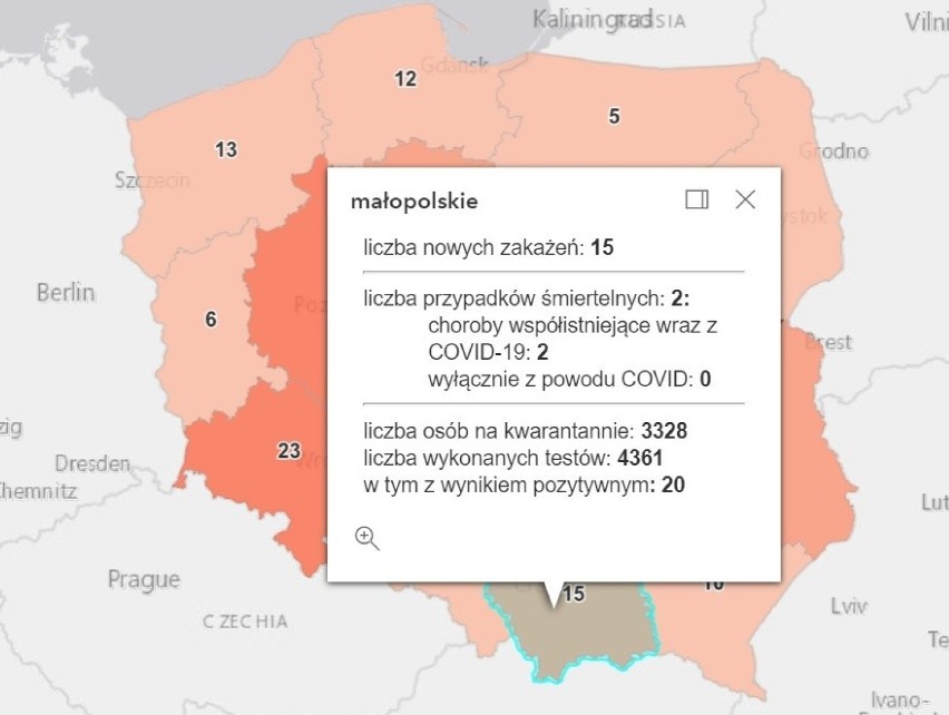 Koronawirus. Liczba zakażeń nadal spada. Dwa zgony w Małopolsce [12.06.2021]