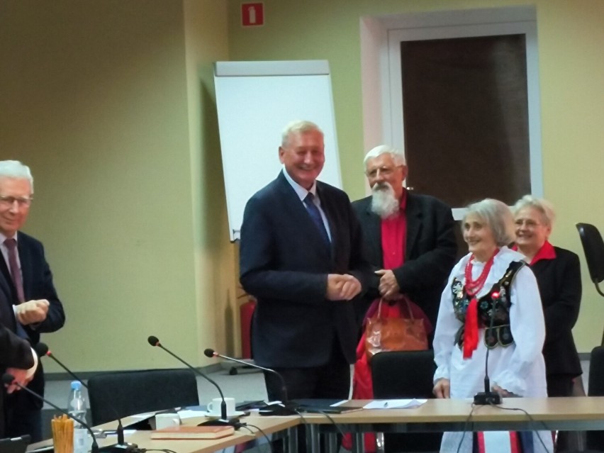 Maria Krzysztyniak została uhonorowana odznaką "Zasłużony...