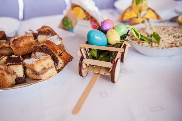 Śniadanie Wielkanocne w Środowiskowym Domu Samopomocy w Dąbrowie Widawskiej