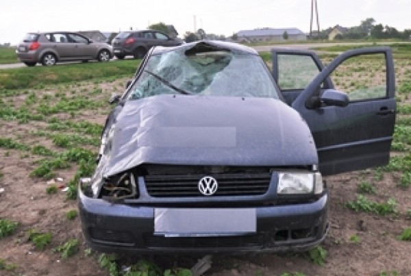 Kamień Kolonia. W wypadku śmierć na miejscu poniósł 38-letni pasażer