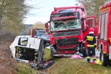 Tragedia na Dolnym Śląsku! Trzy osoby zginęły w wypadku busa [ZDJĘCIA]