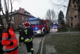 Pożar w budynku przy ulicy Tarnopolskiej w Legnicy [ZDJĘCIA]