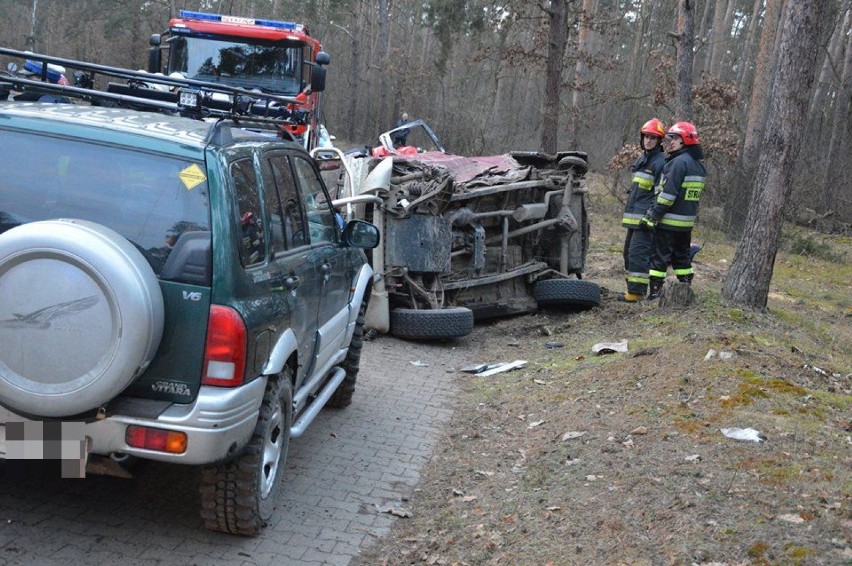 Pijany Ukrainiec spowodował wypadek w naszym województwie. Zobacz nagranie momentu czołowego zderzenia! [wideo]