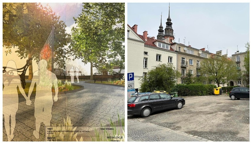 Ulica Szpitalna w Opolu coraz bardziej przekształca się w...
